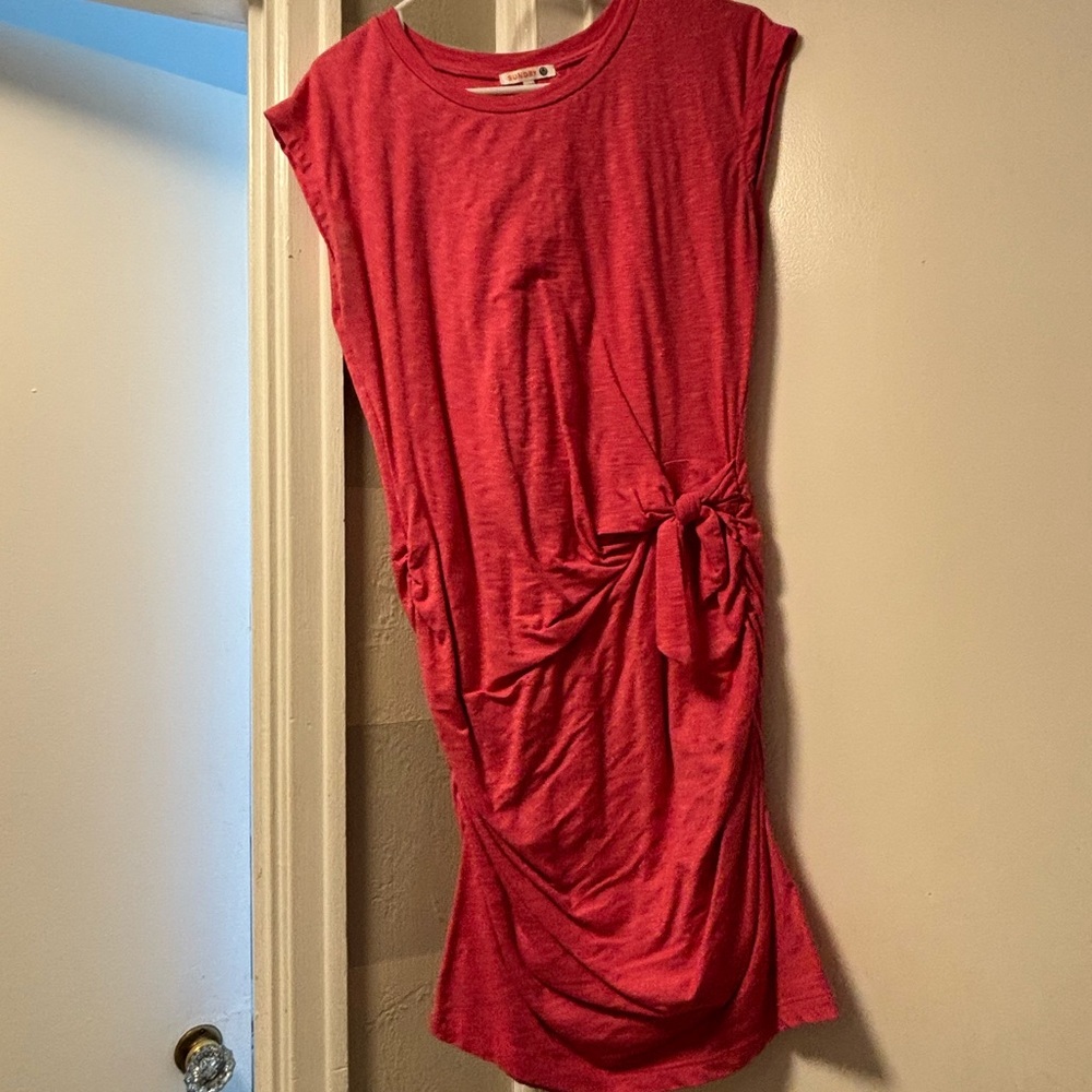 Sundry Vibrant Pink Mini Dress